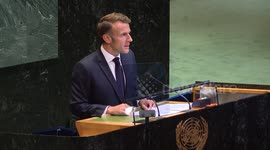 US: France officially recognizes state of Palestine, Macron announces