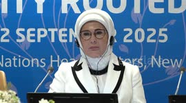 Türkiye’s first lady calls for UN mechanism to strengthen family institution