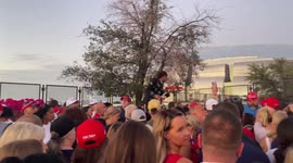 Thousands Gather at Desert Diamond Arena in Glendale, Arizona, for Charlie Kirk Memorial