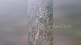 Spain: Landslides And Flooding Devastate Montserrat Roads And Infrastructure