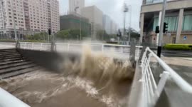 China: Typhoon Ragasa triggers flooding, violent winds in south China