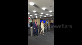 President Donald Trump And First Lady Melania Trump Attend The UN General Assembly 2025 3/3