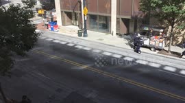 Filming of Fast and Furious 8 in Atlanta