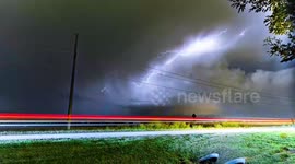 Valley Storm Lights Up The Sky With Dramatic Lightning