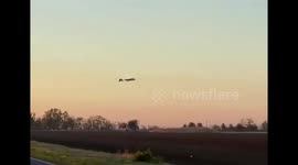 Ukrainian FP-1 drone forced down by electronic warfare in Kherson, Ukraine