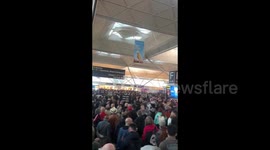 UK: Fire in Departure Lounge Causes Chaos at Stansted Airport