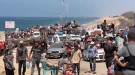 Central, southern Gaza overwhelmed by displaced population amid dire food, water crisis