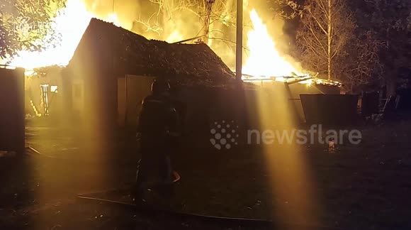 Russian drone attack hits residential area in Sumy region, Ukraine ...
