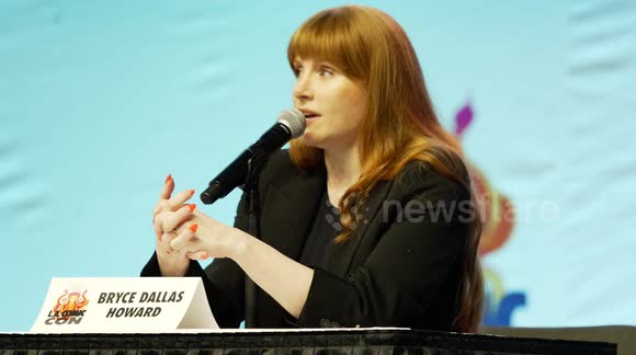 Spotlight on: Bryce Dallas Howard in Los Angeles convention center California