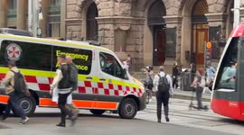 Incident near Wynyard light rail station