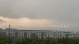 Spain: Heavy Rains Brings Floods To Zaragoza