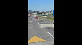 Tiny Classic Car Seen In Chile