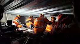 Indonesia: School building collapse in Indonesia kills 1 student, injures more than 100