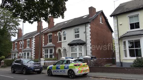 House sealed off after man is arrested on suspicion of woman's murder in Wolverhampton