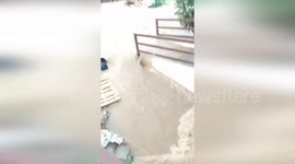 Extreme Rain Turns Ibiza Streets Into Rivers, Floods Airport And Hospitals