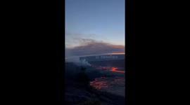 Visiting an active volcano in Hawaii’s national park