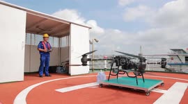 China: Shore-to-ship drone deliveries become regular in E China