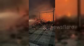 Israeli Settlers Torch Palestinian Properties In West Bank Town Of Huwara