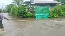 Typhoon Bualoi causes floods affecting thousands of homes in Thailand