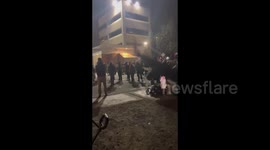 US: People protest at ICE building after Trump’s announcement of troop deployment to Portland