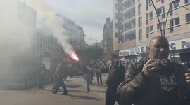 France: Tesla Dealership In Paris Stormed By SUD-Rail Protesters