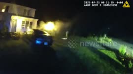 US: Foxborough Officer Honored For Daring Rescue From Burning Car