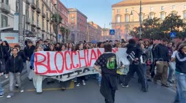 Italy: Italy paralyzed by general strike observed in solidarity with Gaza flotilla