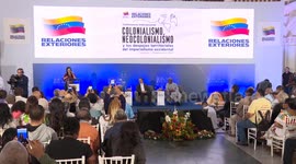 Venezuela: Anti-colonialism conference in Venezuela denounces US military operations in Caribbean