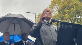 Tensions flare as David Lammy interrupted at Manchester synagogue vigil