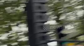 David Lammy confronted by heckler at Manchester synagogue vigil