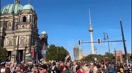 Thousands in Berlin Protest Gaza War