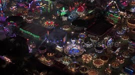 GOOSE.FAIR 2025 zooming into rides from above!