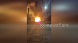 US: Chevron Refinery In El Segundo Engulfed In Nighttime Fire Near LAX