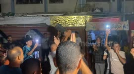 Gaza Crowds Cheer Trump Urging End To Bombardment