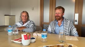 Türkiye: American activist aboard Gaza aid flotilla says he always felt Turkish people's support for Palestine