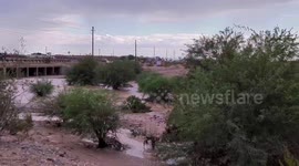 US: Aftermath Of The Flash Floods Near Laughlin