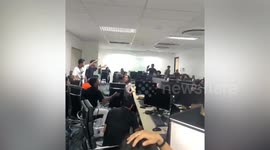 American call centre boss 'locked doors and made staff work through earthquake'