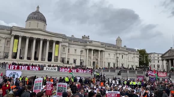 Thousands Arrested In London As Palestine Action Protest Defies ...