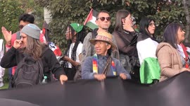 Colombia: Hundreds in Bogotá rally in support of Palestinians on second anniversary of Israeli genocide