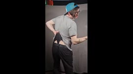 I gave myself a wedgie to see if it would hurt