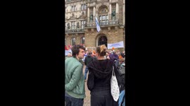 Germany: Pro-Israel Groups Commemorate With Vigil of Second Anniversary Since October 7 Attacks