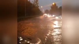 Newsflare Edit - Manchester Storm Floods 13-09-16 