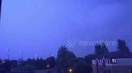 Thunderstorms flood Social Media today