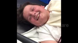 Kid on drugs in hospital