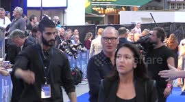 Michael Keaton at the blue carpet for The Beatles Eight days a Week The Touring Years World Premiere