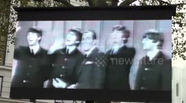 Footage for the documentary for The Beatles Eight days a Week The Touring Years World Premiere