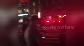 Newsflare Edit - Last night The explosion.Was so strong the entire neighborhood were on the street.#nyc #ChelseaExplosion https://t.co/BybLr29sxN