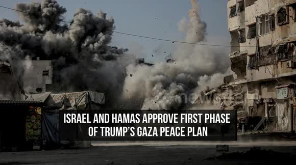 Israel and Hamas Approve First Phase of Trump's Gaza Peace Plan - Buy ...