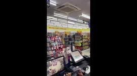 Escaped cow removed from shopping mall in Vietnam