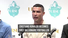 Cristiano Ronaldo Becomes First Billionaire Footballer